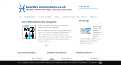 Desktop Screenshot of creativeconnections.co.uk